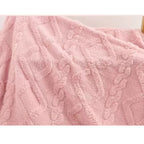 Stretchy Soft Cotton Fabric - Plush Home Wear Material 165cm