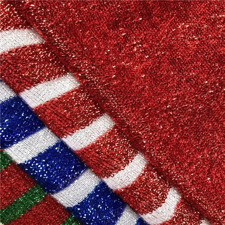 Striped Pine Fur Fabric - Christmas Halloween Decoration Material 150cm
