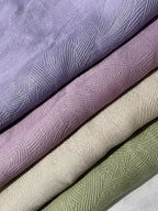 Pearl Leaf Jacquard Fabric - Vintage Textured for Dresses & Décor