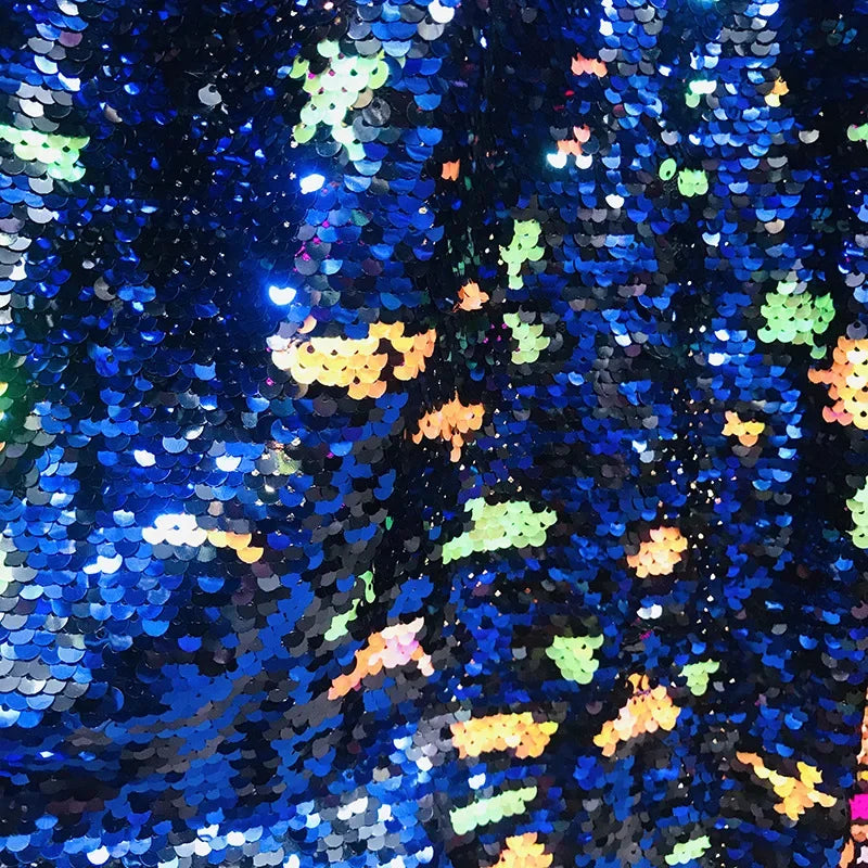 Sparkle Stage Costume Fabric With Durable Sequins Ideal For Dance Wear Theater Productions Cosplay And Evening Party Dresses