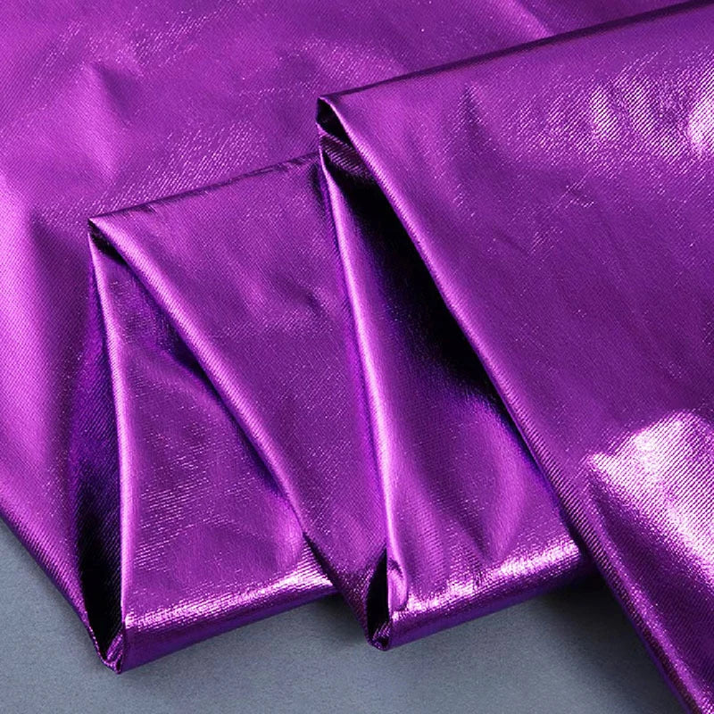 Stunning Gold Liquid Metallic Spandex Lame Fabric for Dance Wear Costumes Dress Backgrounds and Fashion Designer Material