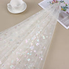 Colorful Butterfly Net Fabric - Wedding Decoration & Chiffon Skirt Accessories - fabric photo 4