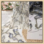 زي هانفو القديم بخيط ذهبي وزهرة البوق مطرزة بدانتيل وحواف شبكية من القماش لتزيين فستان تنكرية لحفلات الزفاف بنفسك