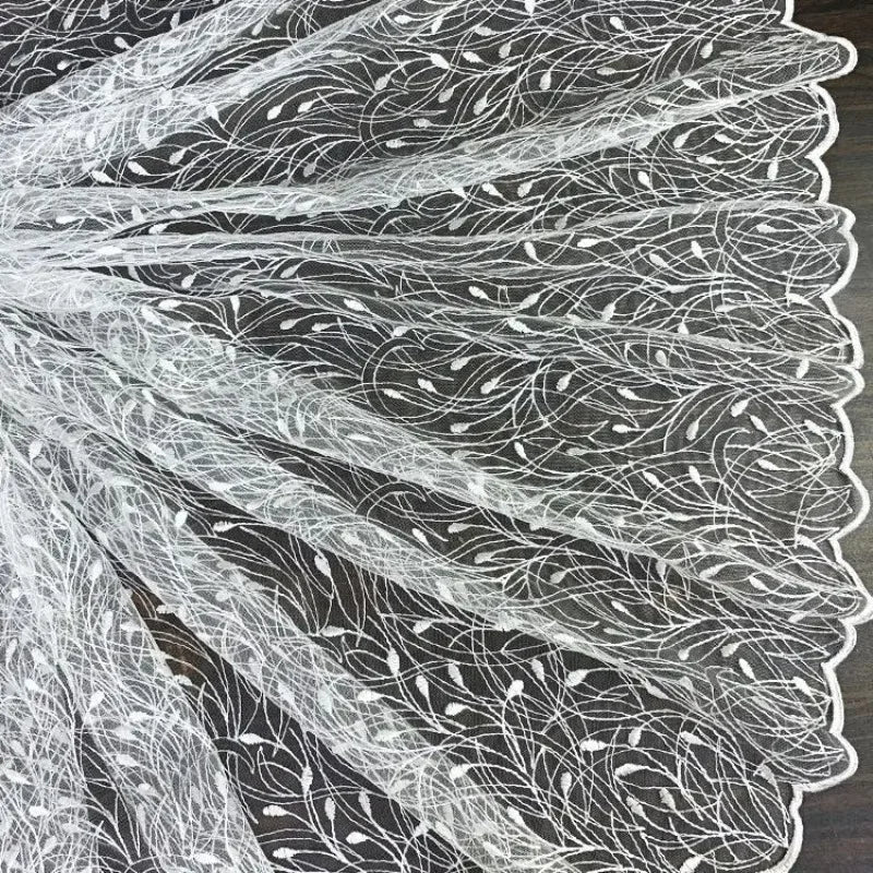 Versatile Sheer Tulle Lace Fabric For Bridal Gowns Backdrops Scarves Home Decor Soft Durable Wedding Craft Supplies Wedding Gown
