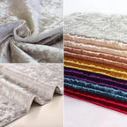 Thick Ice Flower Velvet Fabric - Soft Upholstery Material 150cm