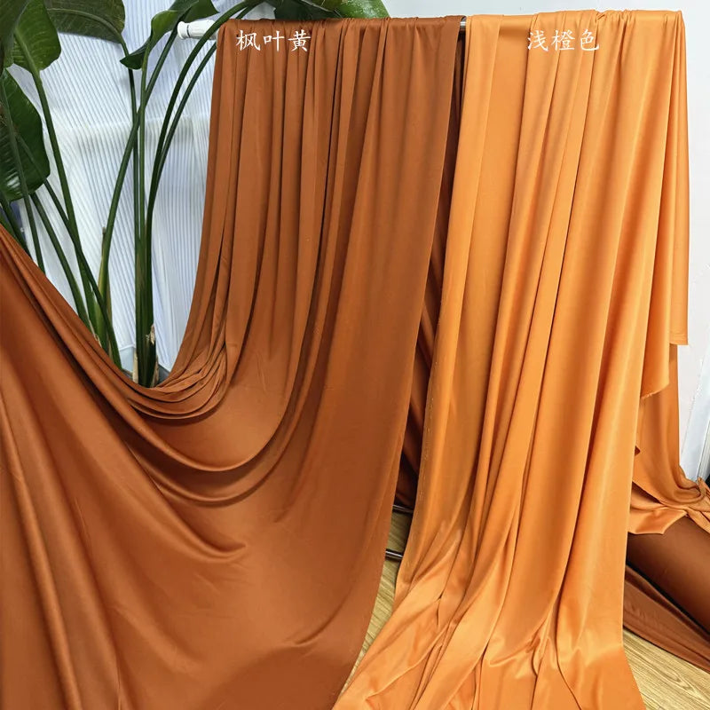 قماش حرير الحليب المرن الفاخر - مادة بطانة فستان الزفاف بعرض 150 سم