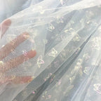 Fish Scale Iridescent Net - Wedding Dress Puff Skirt & Stage Costume