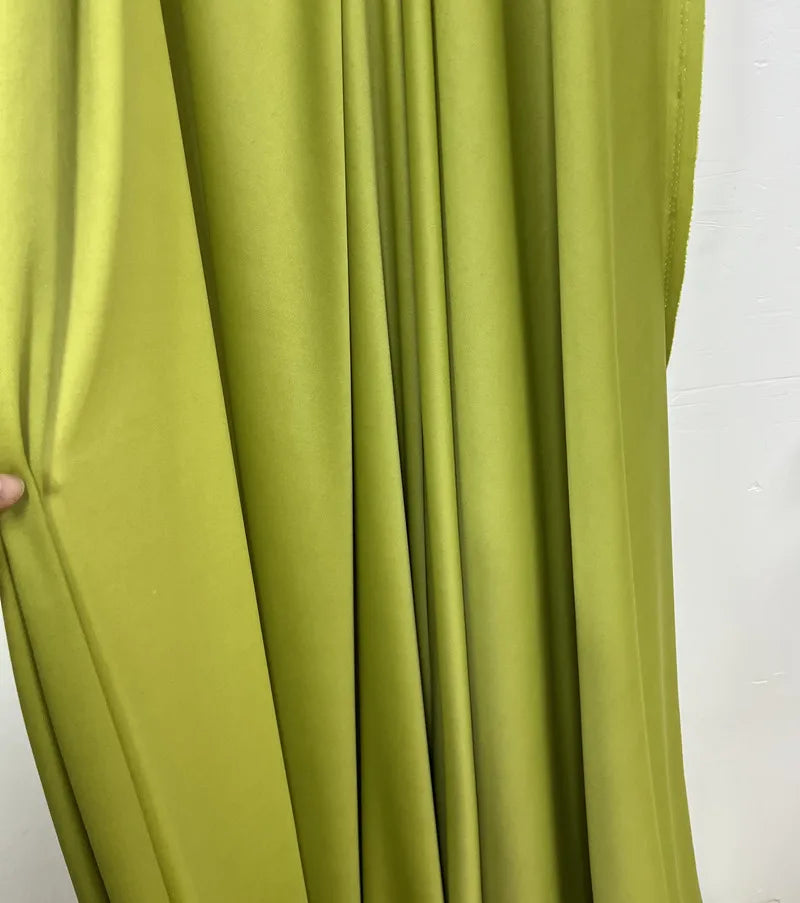 Orange Yellow Gold Coffee Milk Silk Stretch Fabric Roll Width 150cm for Wedding Home Decor Backdrop Drape Goblet Garment