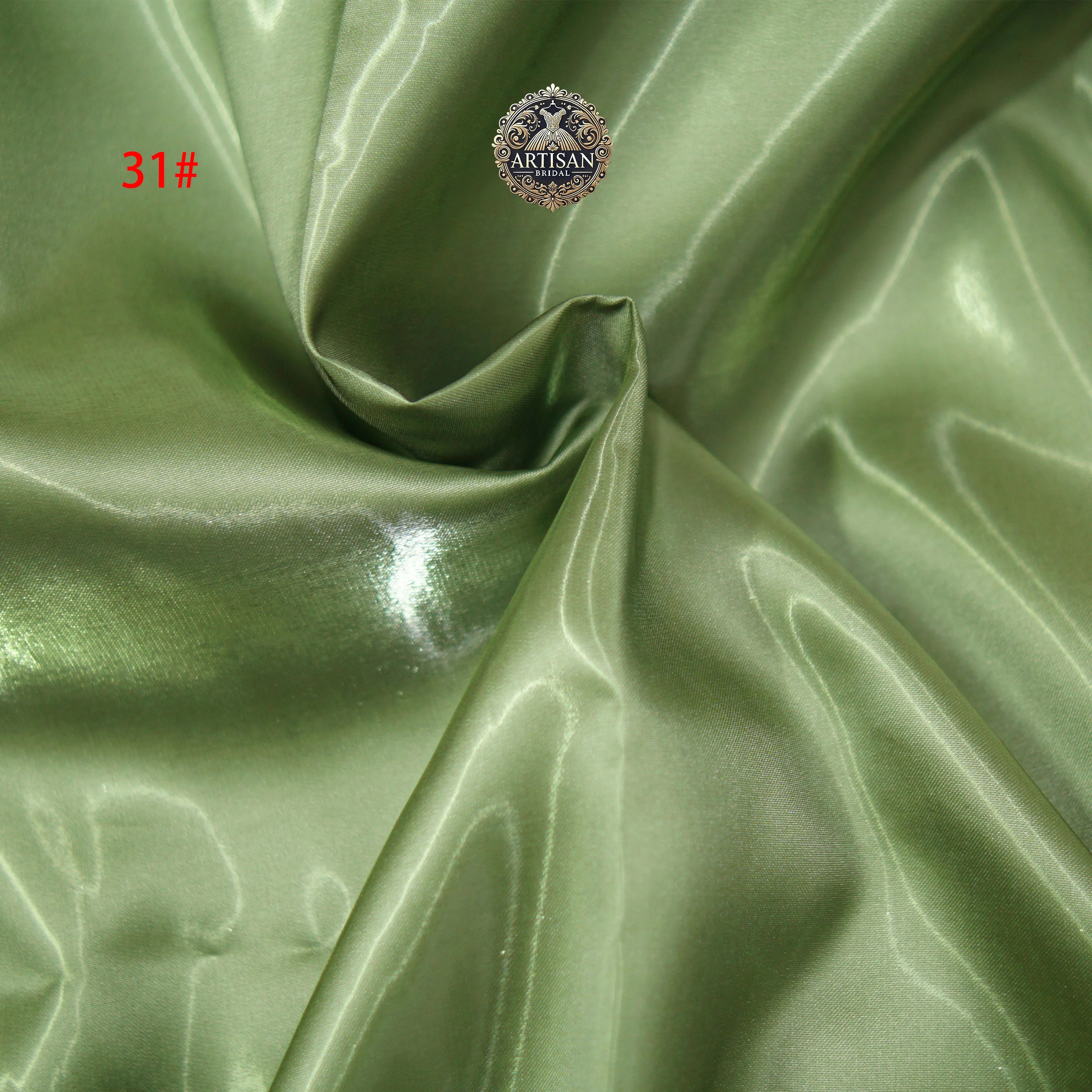 قماش ساتان مائي سائل، حرير كريستالي سميك، ساتان طبيعي عاكس، فستان زفاف، خلفية زخرفية، ملابس مصممة 