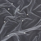 Encrypted soft pearl net fabric suitable for wedding dresses formal gowns headscarves and handmade DIY clothing fabrics