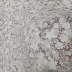 New exquisite flower studded sequin fabric sewn high-end wedding dress embroidered lace fabric DIY veil