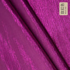 قماش مخطط بختم ساخن معدني - مادة لامعة مقاومة للتجاعيد