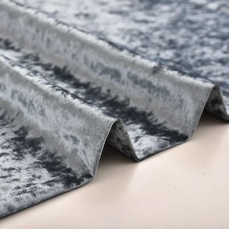 Thick Ice Flower Velvet Fabric - Soft Upholstery Material 150cm