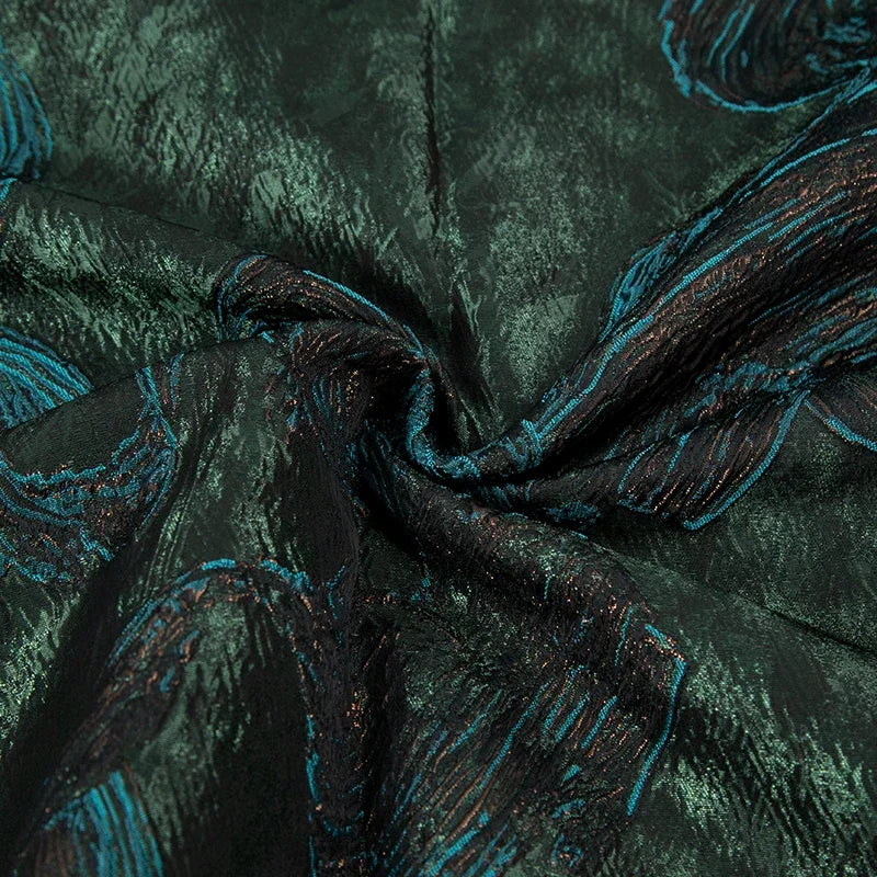 قماش جاكار بروكار عتيق - مادة نسج محاكة 127 سم