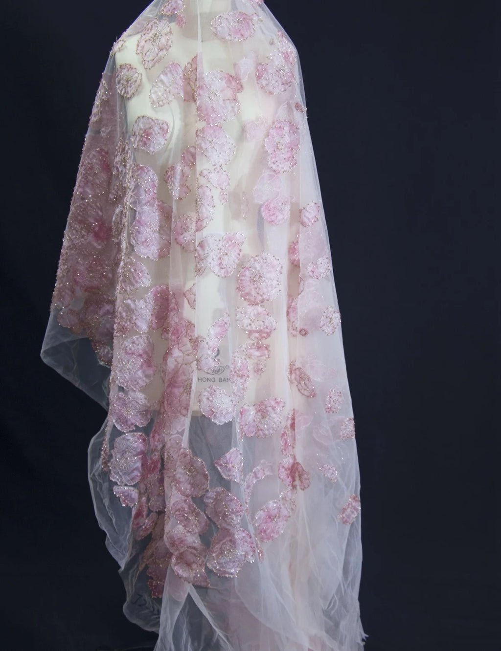 Flower Lace Organza - Elegant for Wedding Decoration & Veil