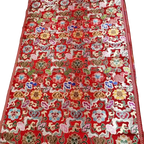 قماش جاكار لوتس السحابة الميمونة - نمط تقليدي 70 سم