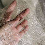 قماش شبكي من الدانتيل الذهبي والفضي غير المنتظم خفيف الوزن وناعم مناسب للفساتين الرسمية وفساتين الزفاف وأغطية الرأس