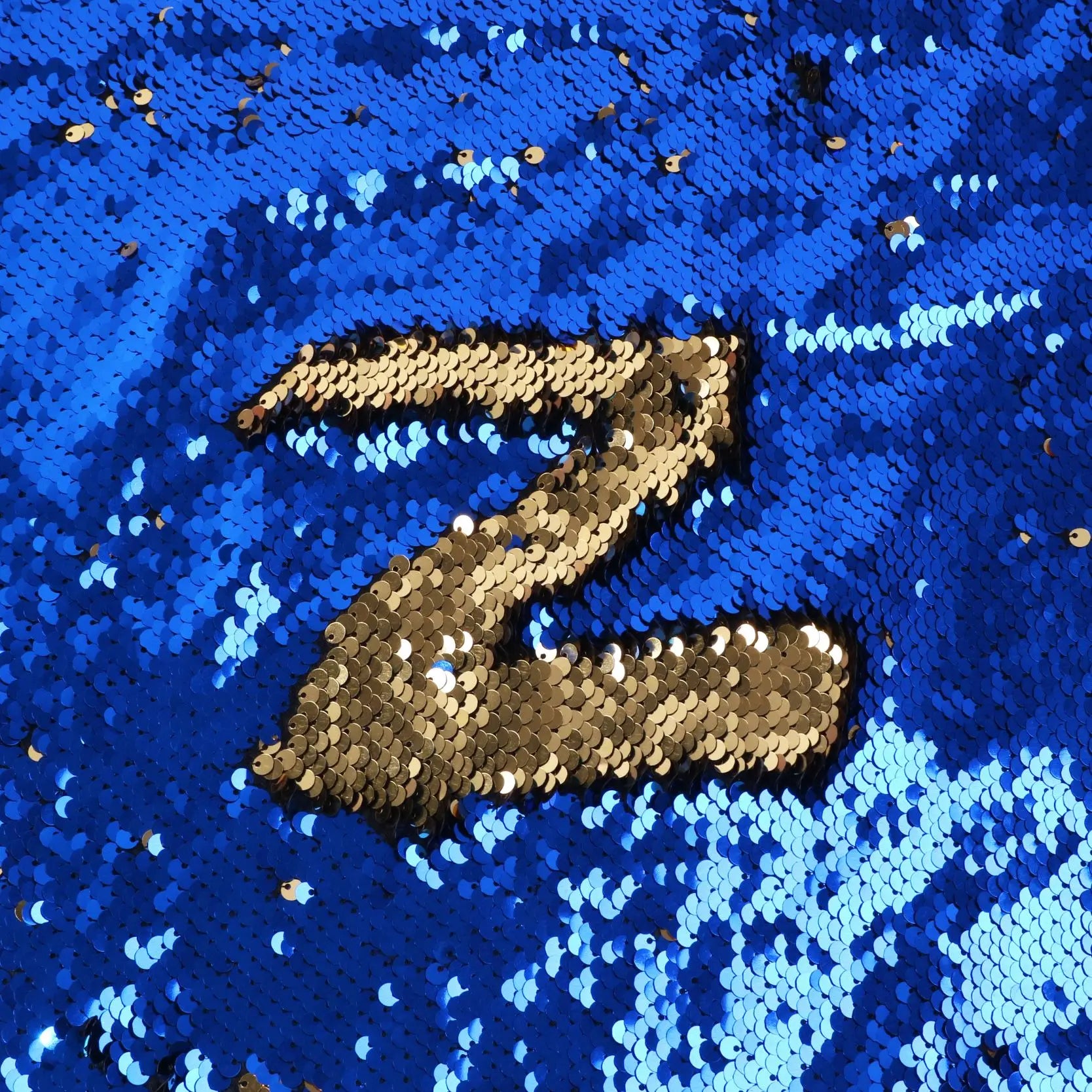 Tela reversible de lentejuelas bicolor para vestido de noche, diseño de lazos para el cabello, accesorios para mujer