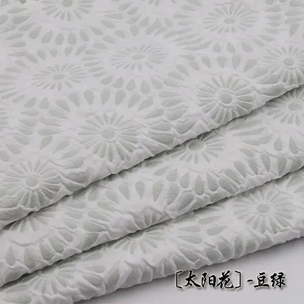 نسيج فقاعي منقوش بنقشة ماكارون، خفيف الوزن، قطن ثلاثي الأبعاد، مادة سترة مبطنة، نمط عطر صغير، نسيج معطف منتفخ