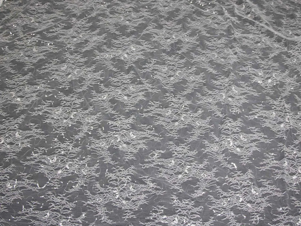 White Lace Mesh - Elegant for Wedding Veils & Table Decorations