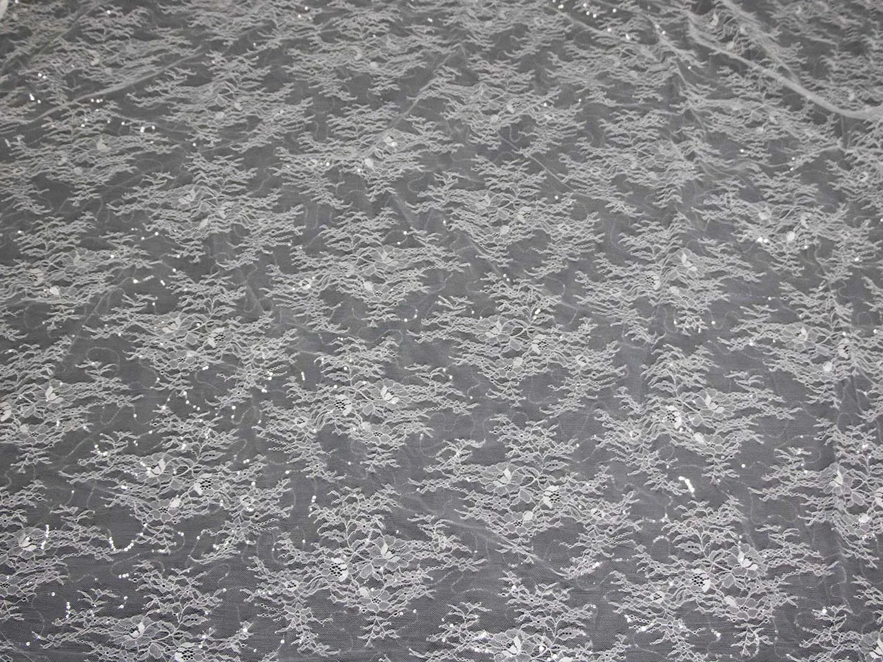 Tela de encaje blanco para escenario, velo de boda, cortina, mesa de postres, mantel de malla, costura de boda, accesorios de boda