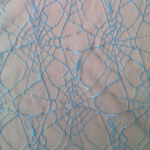 Black Spider Soft Mesh - Halloween Mask & Costume Fashion Fabric - fabric photo 2
