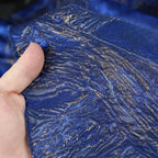 Vintage Jacquard Brocade Fabric - Textured Weaving Material 127cm