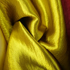 Metallic Shiny Satin Crepe Fabric - Formal Dress Stage Material 150cm - fabric photo 2