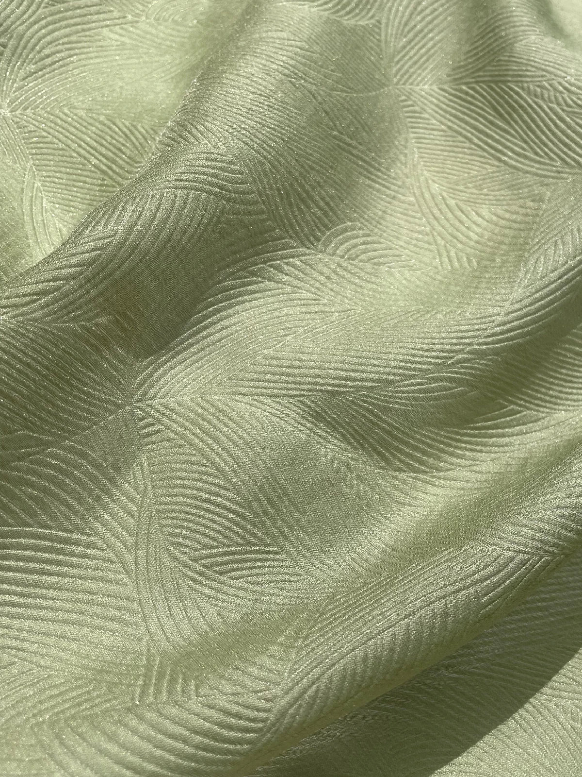Dark Pearl Leaf Jacquard Vintage Lolita Silk Fabric For Dress And Home Decoration