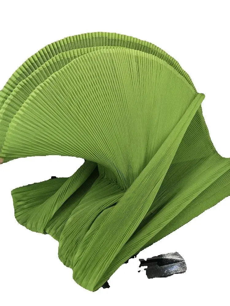 Structured Pleated Mesh Fabric - Accordion for Wedding & Stage Décor