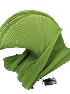 Structured Pleated Mesh Fabric - Accordion for Wedding & Stage Décor