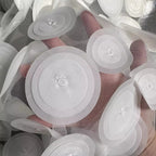 Stereoscopic Circular Cutting Piece Perspective Mesh Fabric Sewing Wedding Dress Evening Gown Graduation Designer DIY Fabric