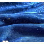 فستان زفاف نسائي مسائي بتصميم سماء مرصعة بالنجوم بتصميم زهرة جليدية من الساتان الأكثر مبيعًا