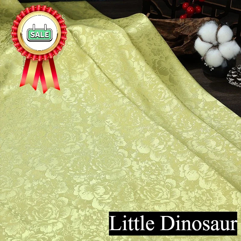 قماش ساتان حريري من الجاكار الرائع مثالي لفساتين الزفاف وفساتين السهرة ومشاريع الحرف اليدوية الأنيقة والخالدة