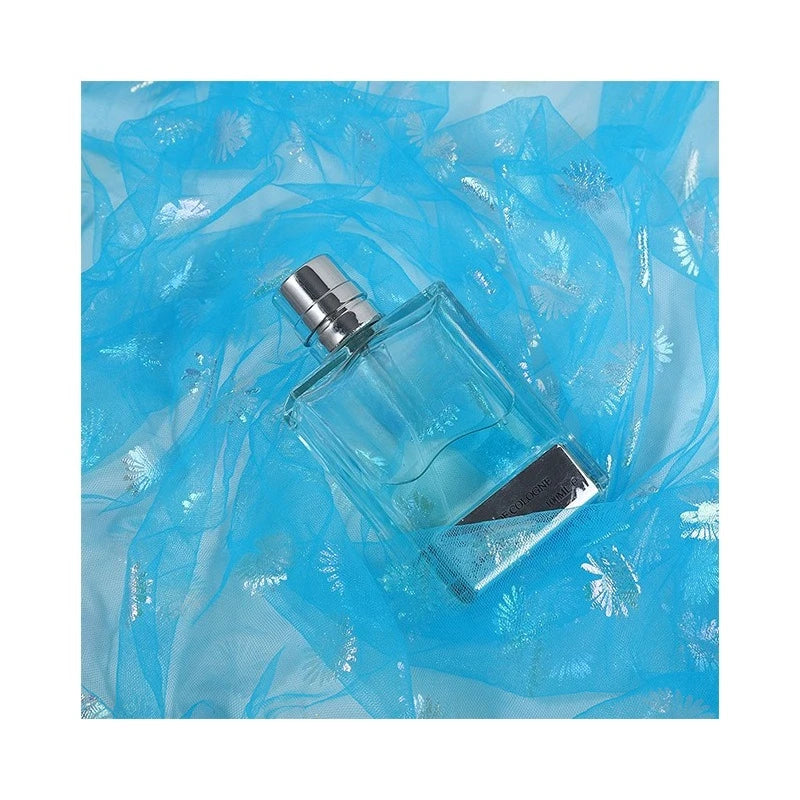 The Iridescent Little Daisy Fabric Is Made Of Soft Netting And Is Suitable For Children's Clothing Dresses And Headwear