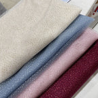 High-quality Blue Black Purple Champagne Colored Headdress, Hot Stamping Gold Spray Shiny Film Wedding Dress Soft Tulle Fabric