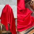 Red Glossy Satin - Luxurious for Wedding Dresses & Evening Gowns
