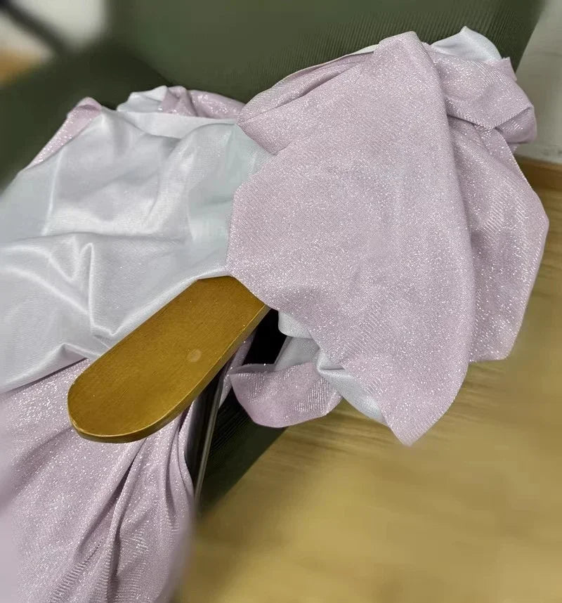 Blue Gradient Silver Powder Fabric - Elastic Material 150cm