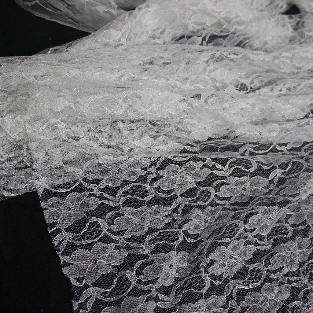 قماش دانتيل شبكي أبيض ناعم جديد لتصوير حفلات الزفاف، مفرش طاولة، ملابس أريكة، قماش ستائر