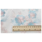 Tela de malla de encaje bordada con flores 3D para vestidos de novia, Hanfu, Cheongsam, bolsos de ropa para niños, proyectos de moda artesanales.