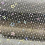 Colorful Pentagram Diamond Mesh - Wedding Dress & Children's Clothing