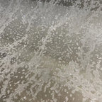 ختم ساخن، رش فضي، مسحوق لامع، خريطة شبكية شفافة، نمط بقع غير منتظم، قماش فستان زفاف شبكي