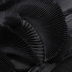 Accordion-Pleated Crystal Organza for Sculptural Dresses & Gowns — fabric photo 5