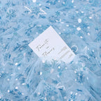 Foil Stamping princess Aisha dress mesh fabric DIY children's clothing cape Christmas decorative background fabric