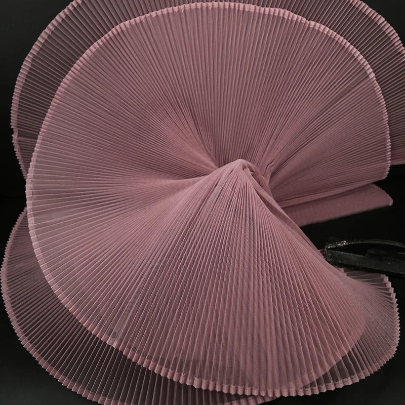 Hard mesh, large organ, hundred pleats, small pleats, fabric design, wedding decoration, space decoration, stage designer