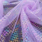 Fish Scale Iridescent Net - Wedding Dress Puff Skirt & Stage Costume