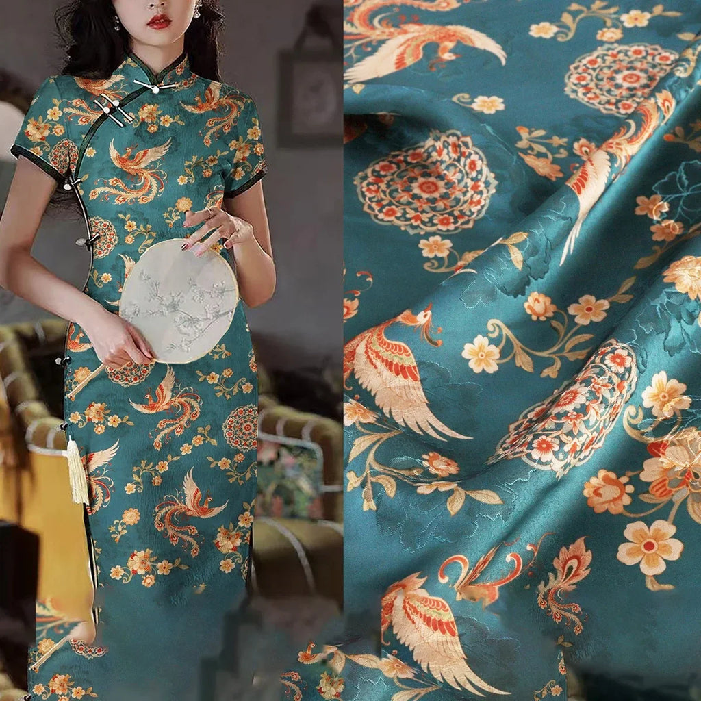 Tela de organza satinada de primera calidad, ligera, suave, con acabado brillante, para vestidos de alta costura, blusas, ropa de verano DIY, diseño textil.