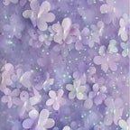 Three-dimensional Embroidery Fabric With Multi-color Gradient Flowers Soft Dress For Children Wedding Dress Formal Wear Fabric