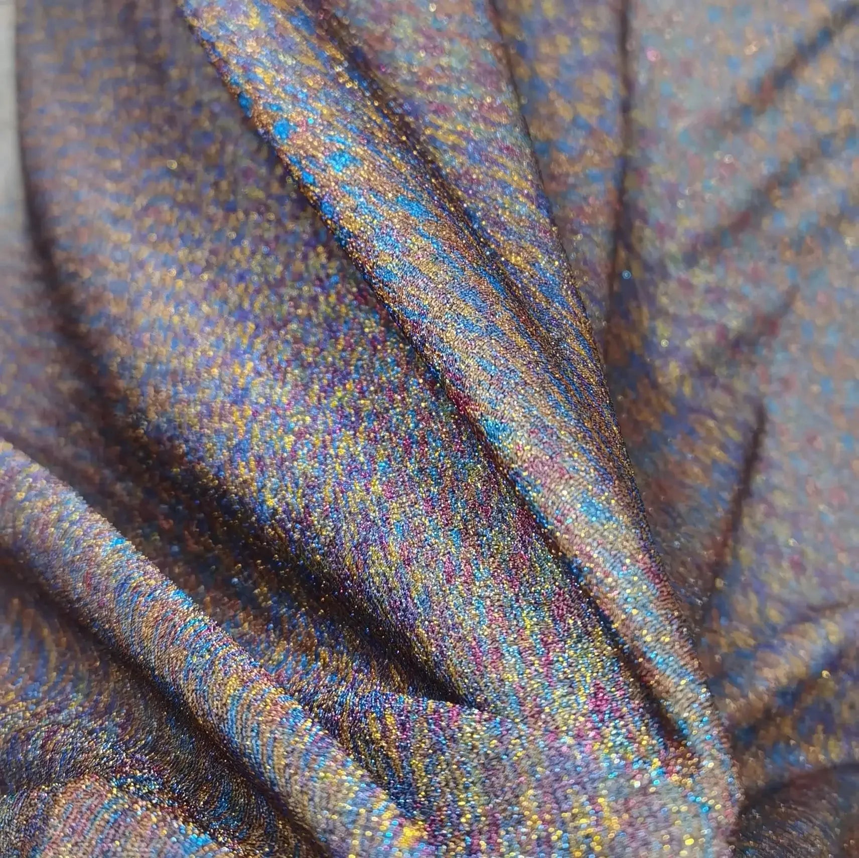 Gold And Silver Silk Fabric, Elastic And Soft, Colorful Mesh, DIY Handicraft Background, Stage Clothing, Wedding Decoration