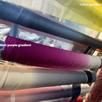 Gradient Chiffon Print Fabric - Colorful for Stage Dresses & Children's Wear